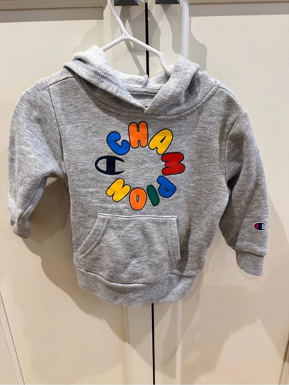 Champion Boys Gray Hoodie Size 12M